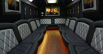 34-passenger party buses